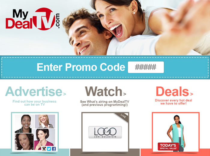 MyDealTV Web Mockup